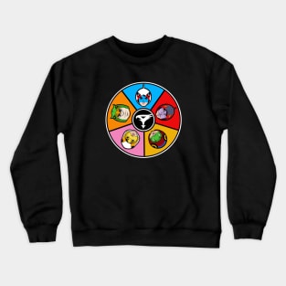 Gatchaman Battle of the Planets - Wheel Crewneck Sweatshirt